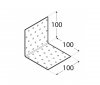 KM13 Kątownik 100x100x100 - 20 szt